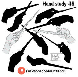 Hands study 8