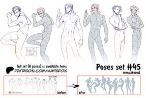 Pose study 45 remastered