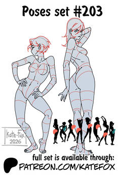 Pose study 203