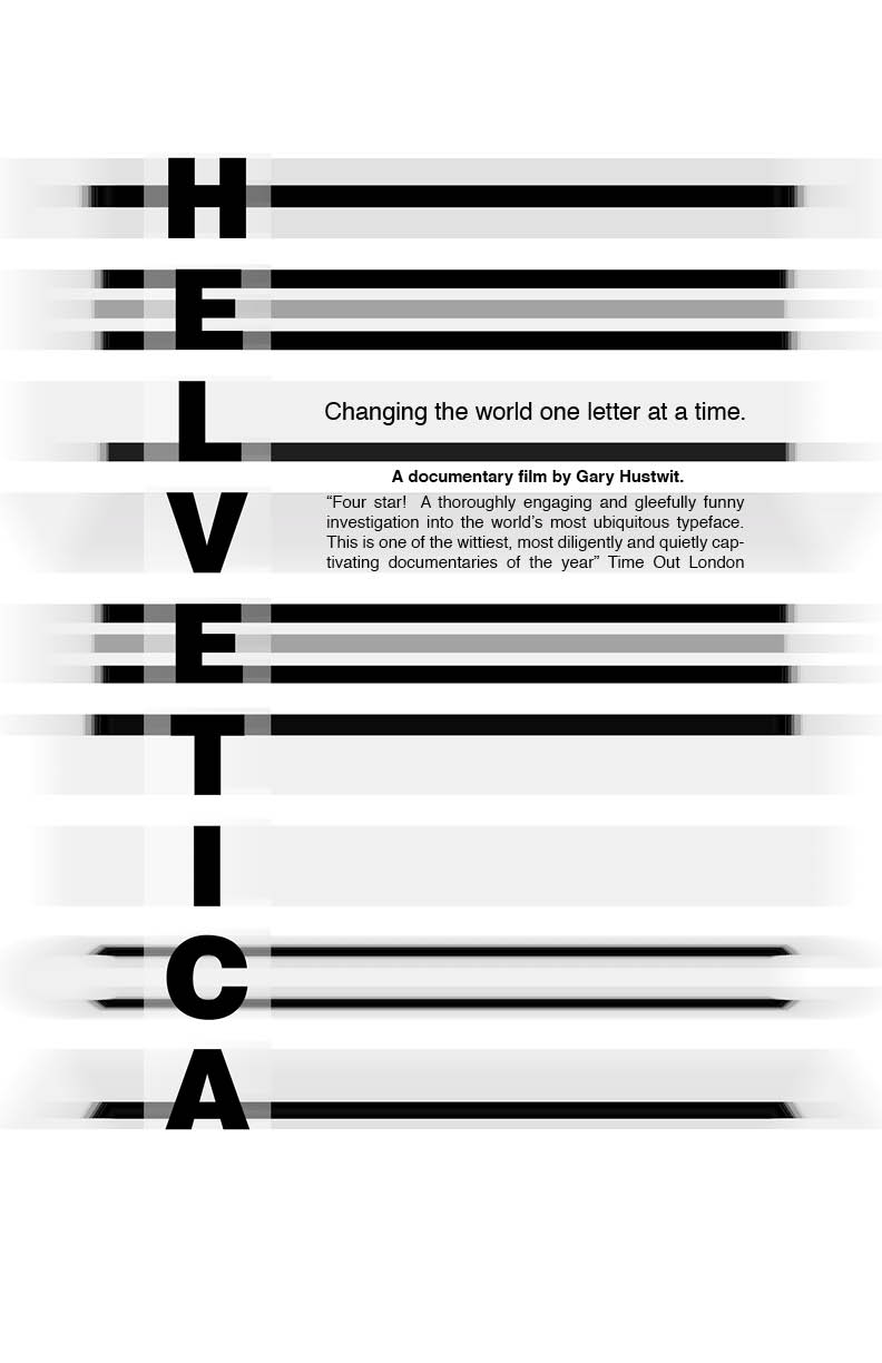 Helvetica Movie Poster 1