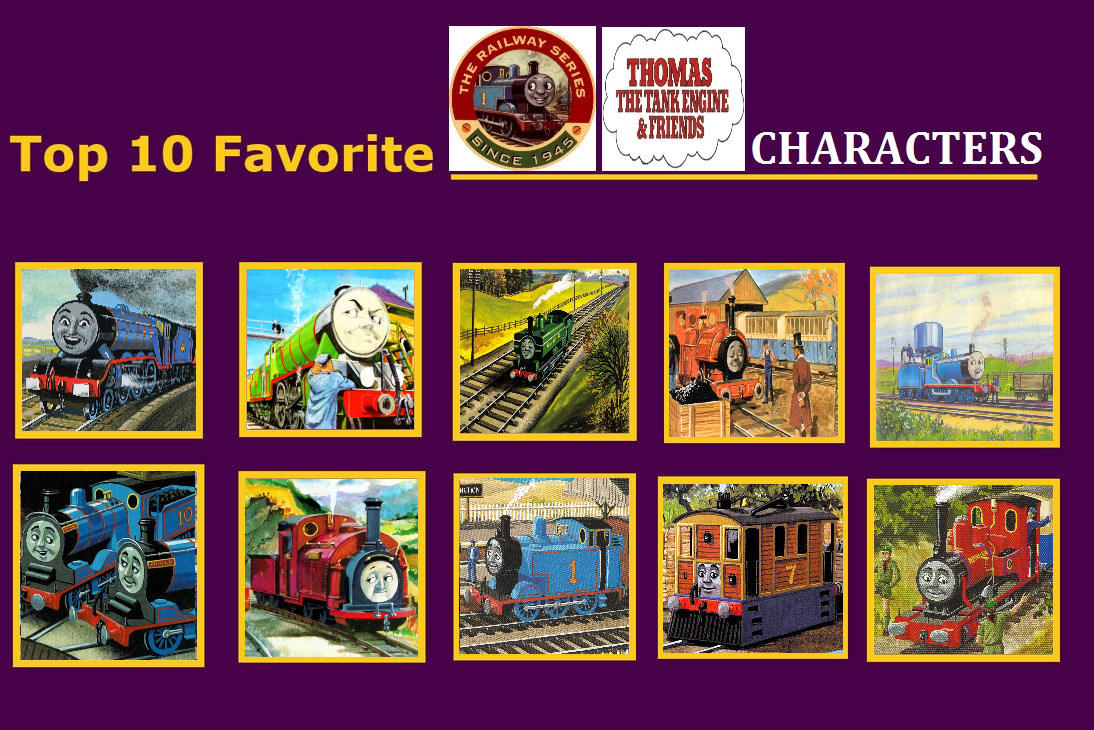 My Top 10 RWS and Thomas and Friends Characters by CrystalFire7x on ...