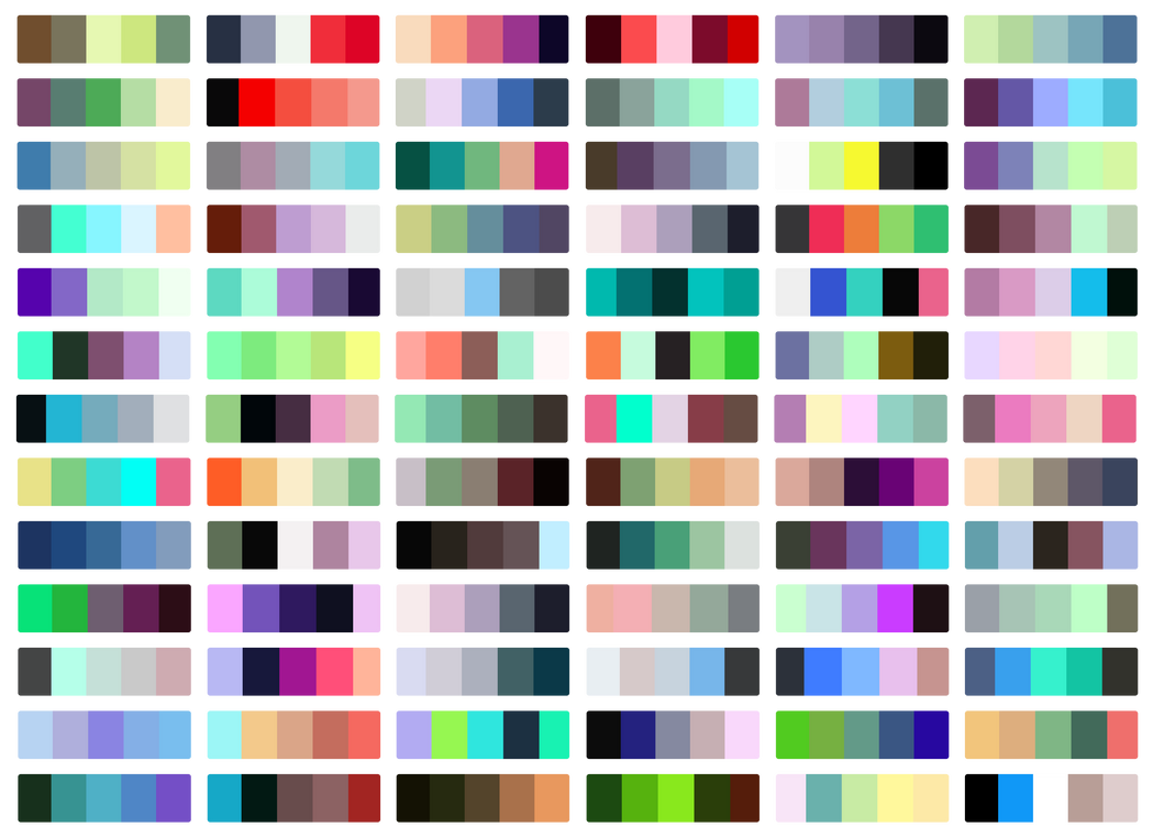 Free Color Palettes by SapphireSquire on DeviantArt.