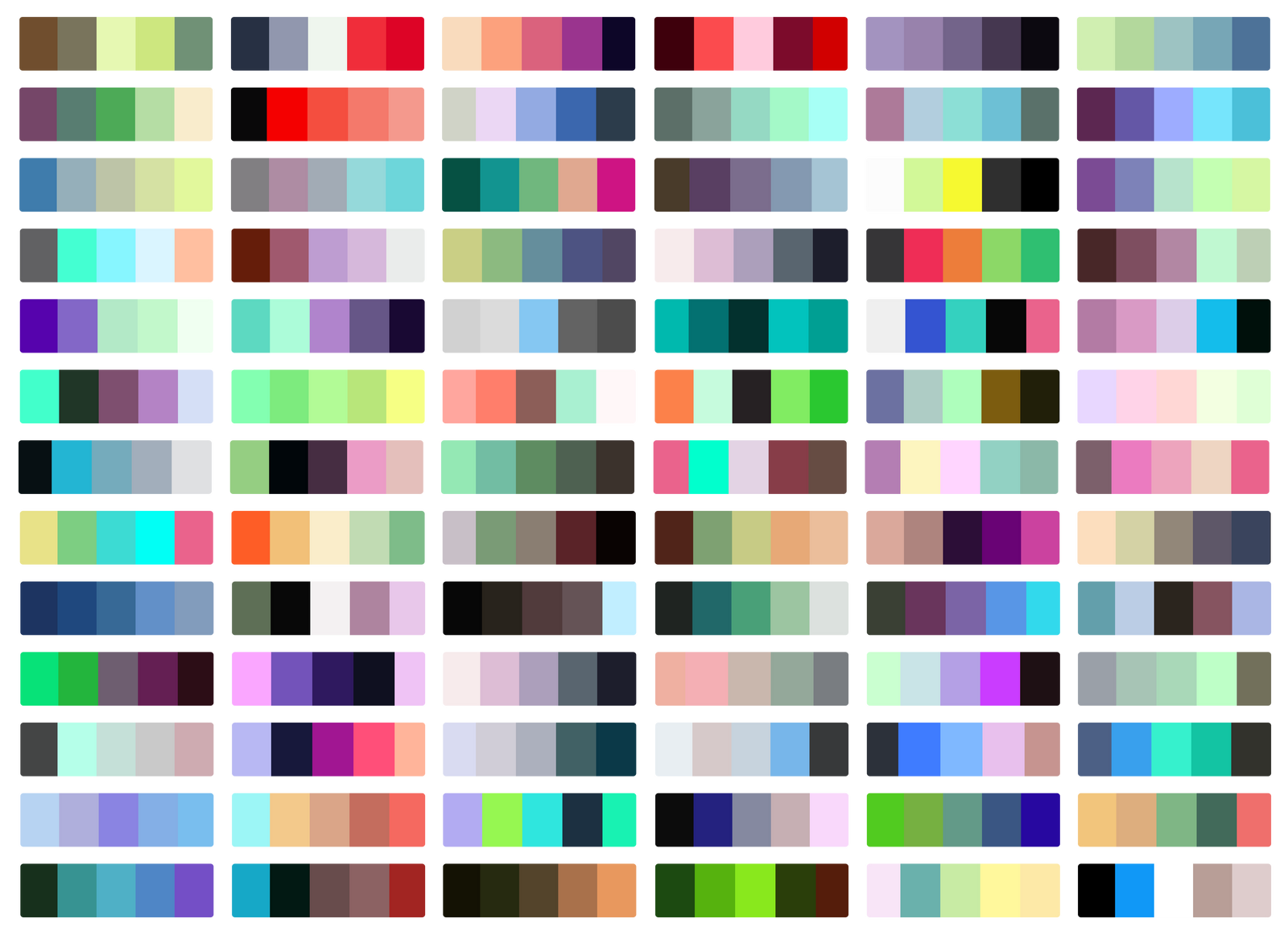 Color Download Free Color Palettes - 2020 by SapphireSquire on DeviantArt