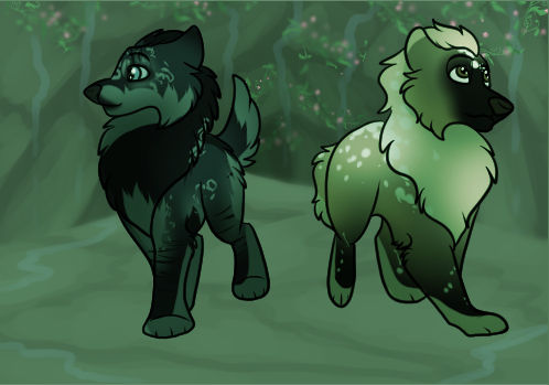 Aerick Finn and Aerick 1 by SapphireSquire on DeviantArt