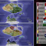 Cerumara Atlas Political Map Large UPDATED