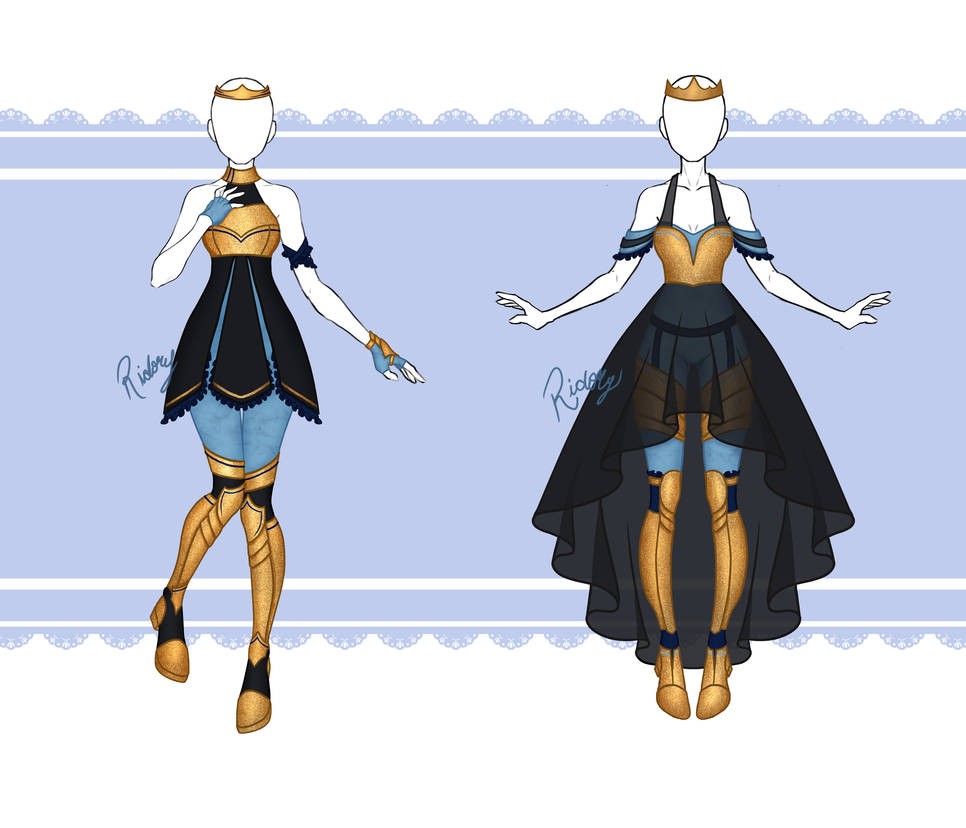 Outfit Adopt 130-131 (closed) by Ridory on DeviantArt