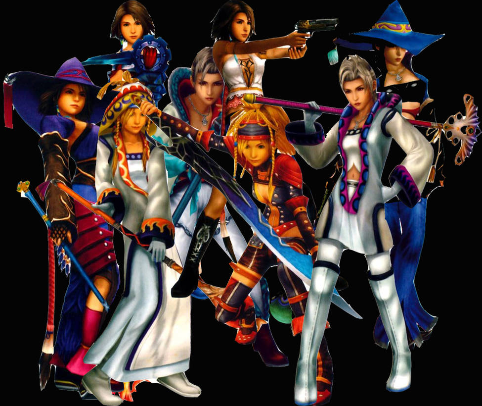 Final Fantasy Girls by Memoman on DeviantArt