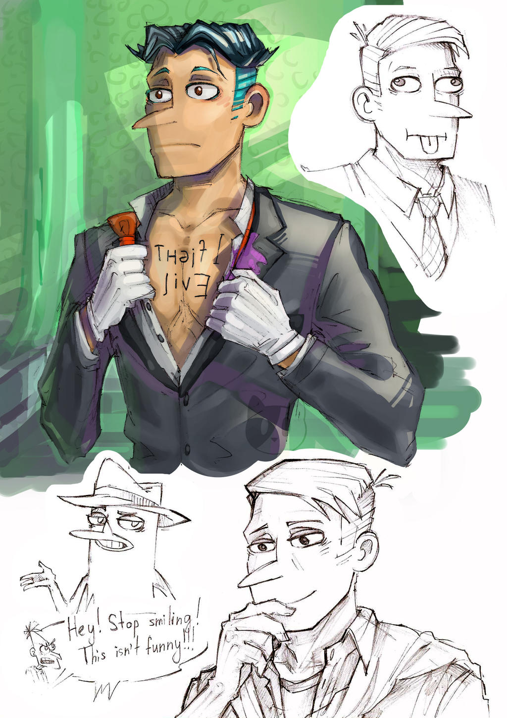 Perry The Platypus As A Human Perry The Platypus Becomes Human