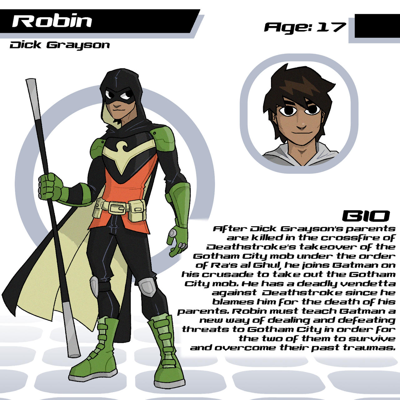 Robin - Character Redesign by ZeFlash101 on DeviantArt