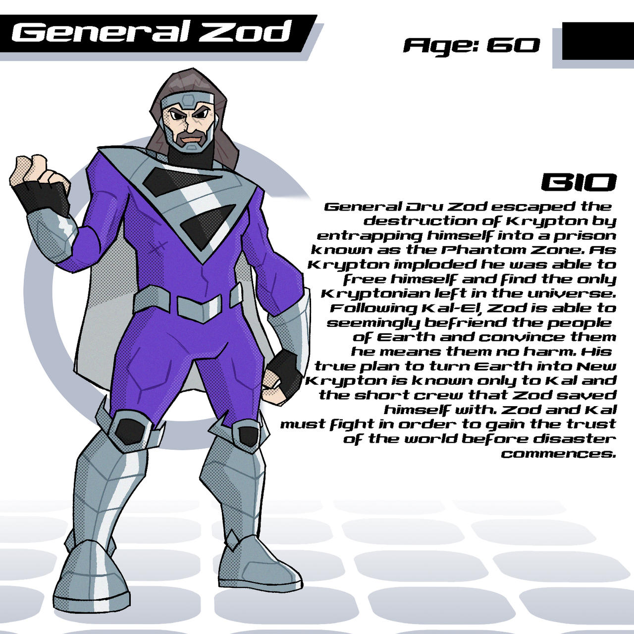 General Zod - Character Redesign by ZeFlash101 on DeviantArt