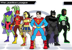 The Justice League - Character Redesigns