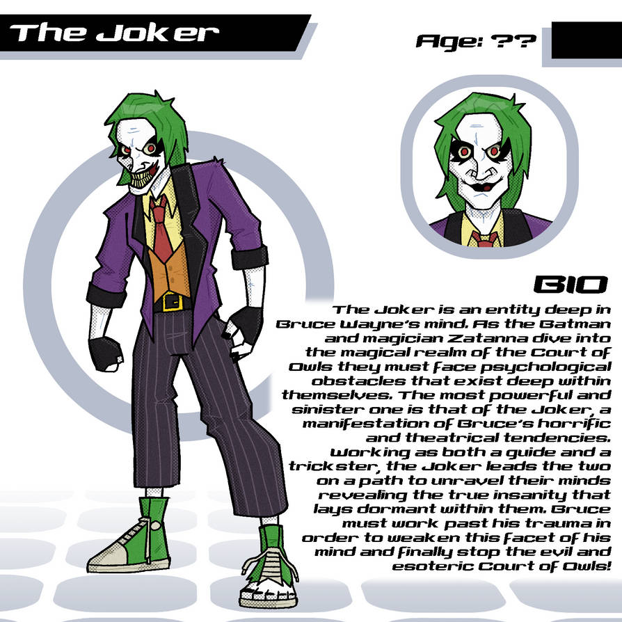 The Joker - Character Redesign by ZeFlash101 on DeviantArt