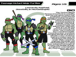 Teenage Mutant Ninja Turtles - Character Redesign