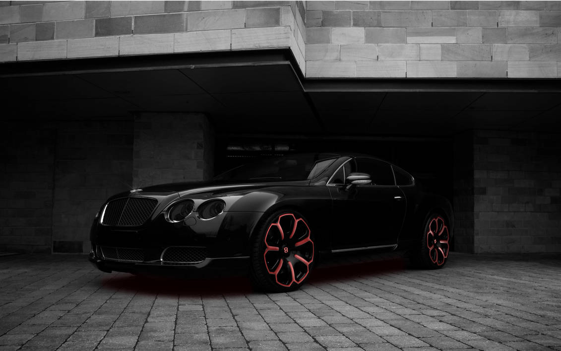 Murdered Out Bentley