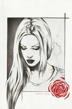 Ink rose