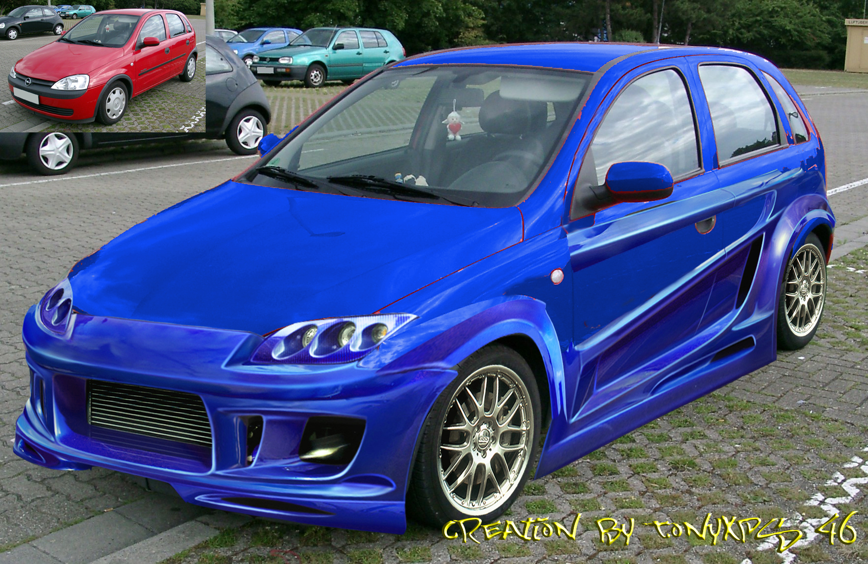Opel corsa tuning By me by Kira46 on DeviantArt