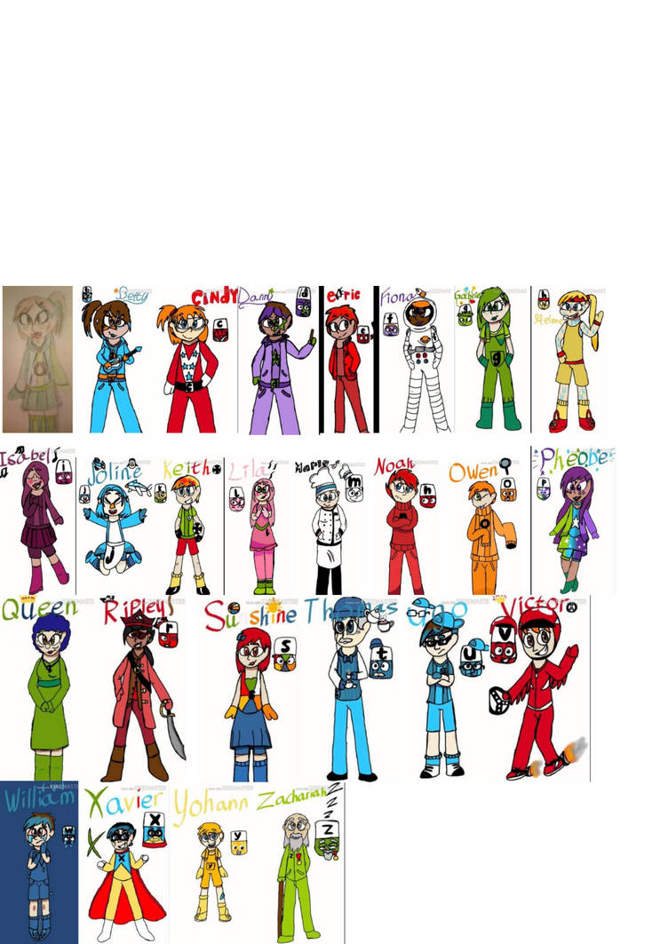 I Did a Full Version of The Alphablocks Humans! by Windows28vienna on ...