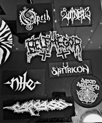 Metal Band Patches