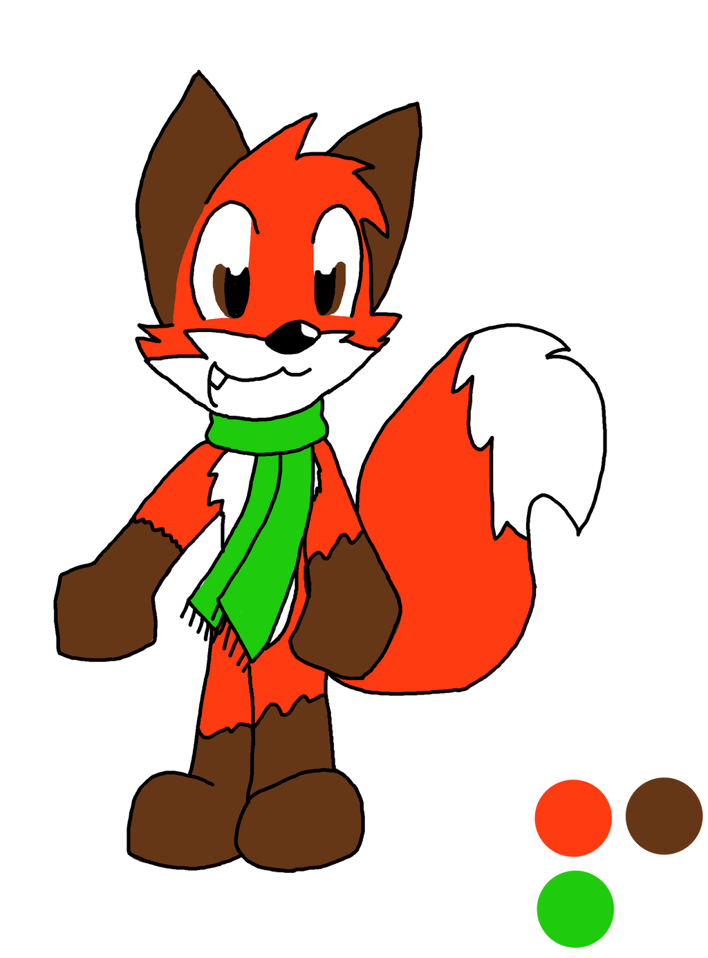 Fox Reference by loofytehfox on DeviantArt