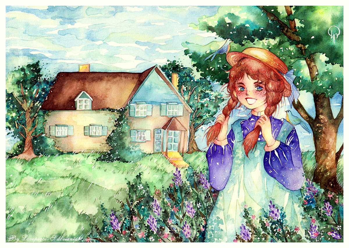 Anne at Green Gables