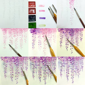 fujitaka flower tips color