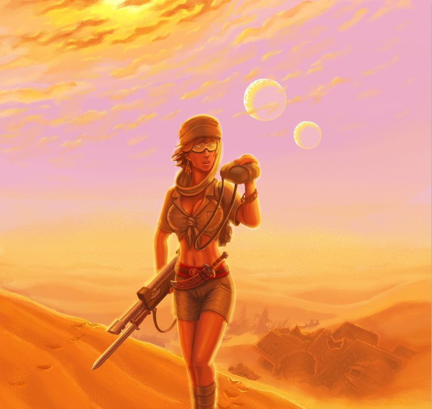 Talsar Tallarn raider. by a20t43c on DeviantArt