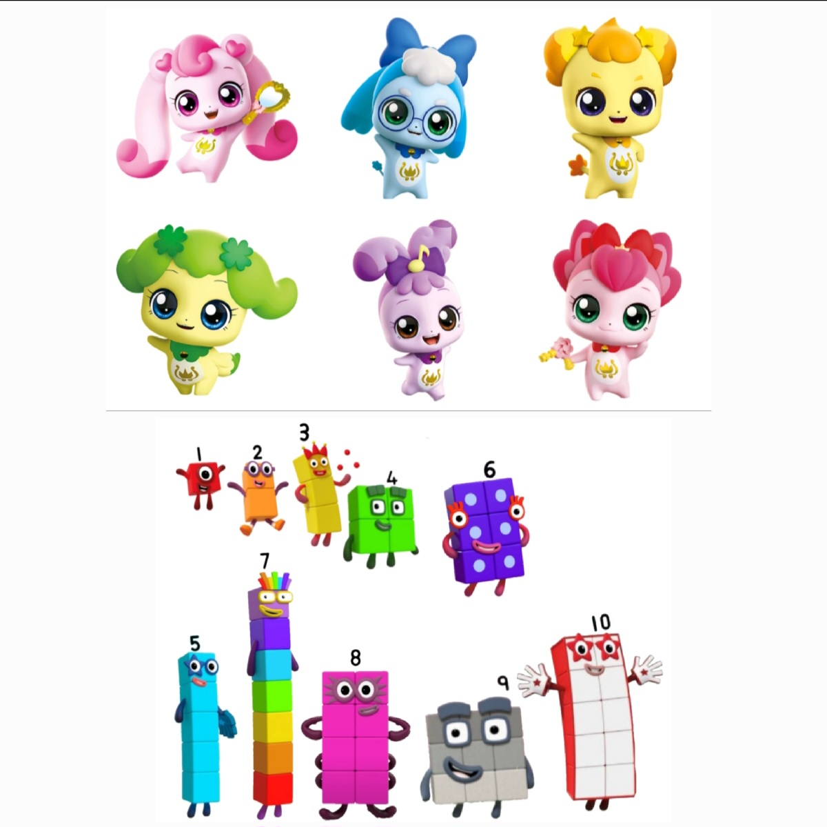 Numberblocks X Catch Teenieping by FiveTheCute2011 on DeviantArt