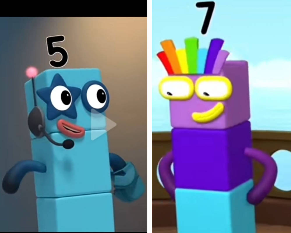 Colage 7 Block Numberblocks 5 x 7 Collage by FiveTheCute2011 on DeviantArt