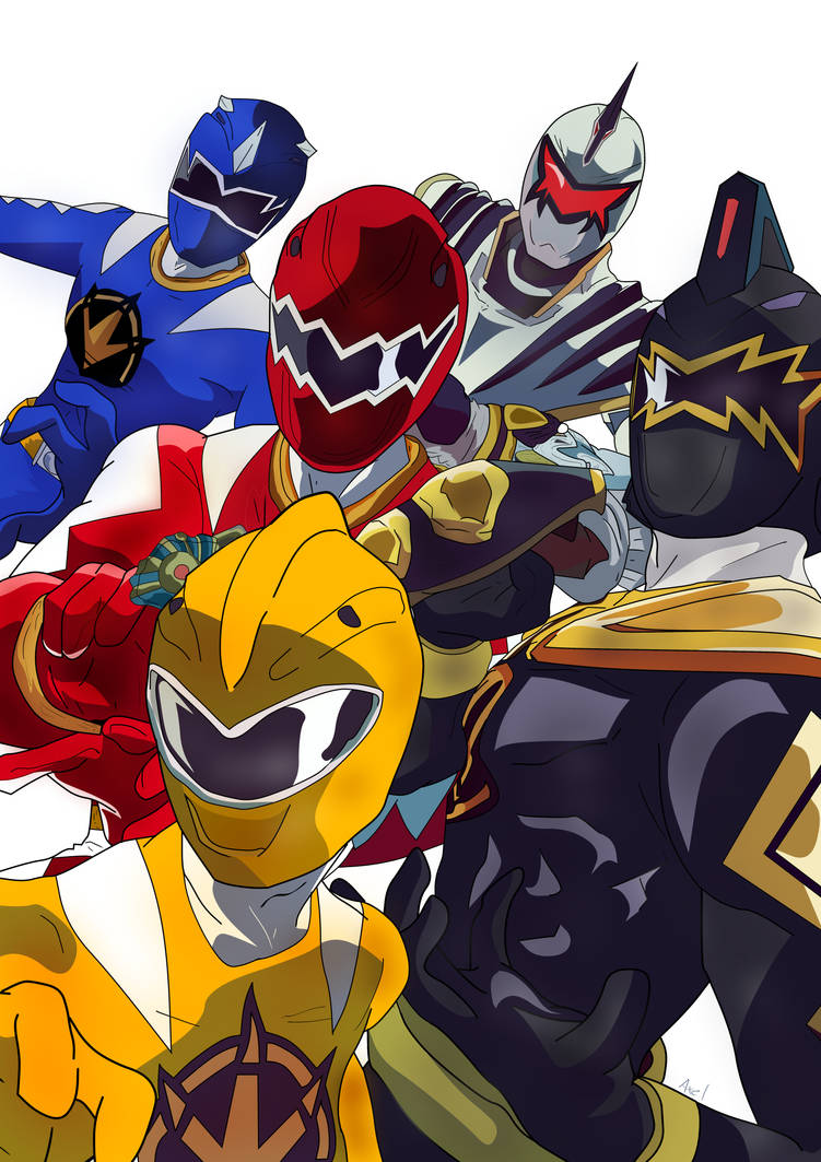 GO GO power rangers by AxelRivarola on DeviantArt