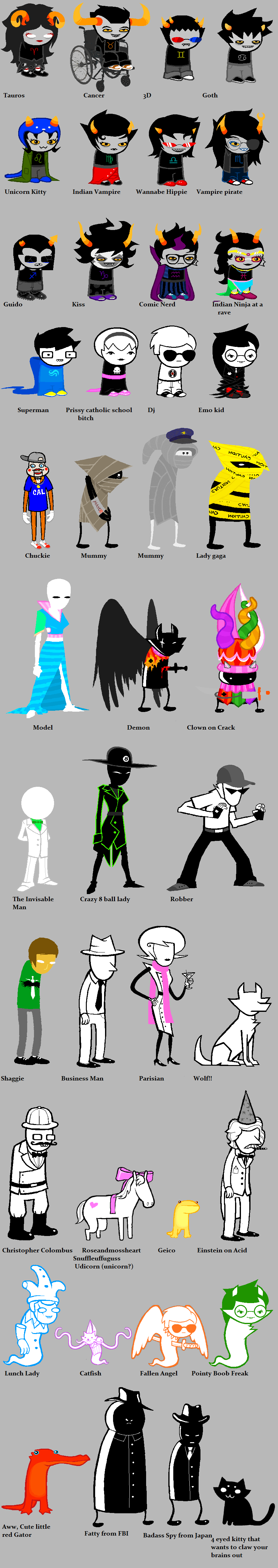 Homestuck according to Paigey