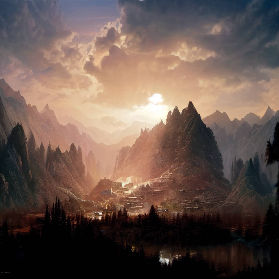 Middle Earth Mountain Ranges Mountains of Middle-Earth II by sheJula on DeviantArt