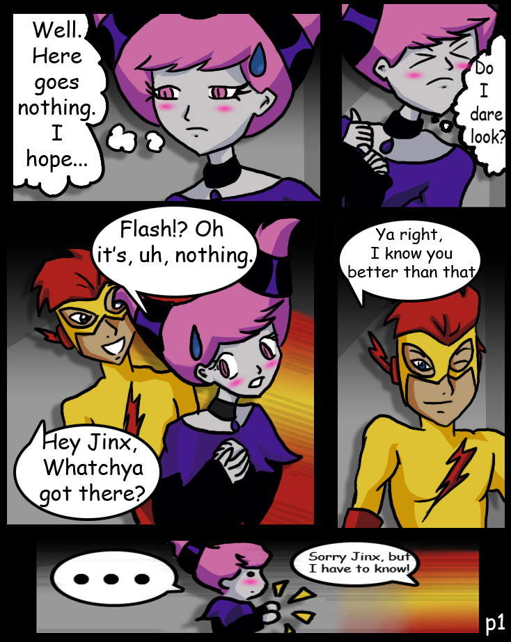 Mermaid-Scene - Jinx and Kid Flash by UsagichanBR  Jinx and kid flash,  Teen titans fanart, Teen titans characters
