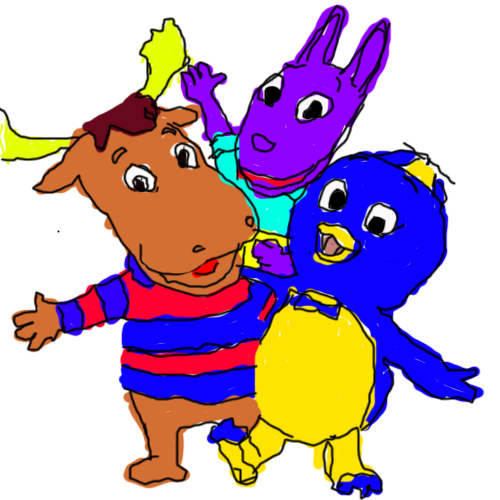 Backyardigans Realistic Backyardigans by hiMartina on DeviantArt