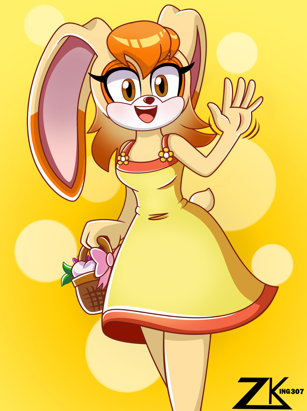 Elizabeth Rabbit Cream Cream the rabbit young adult by Zking307 on DeviantArt