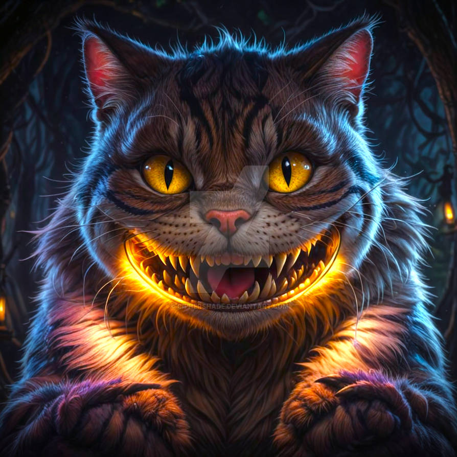 Cheshire Cat's Questionable Motives by CipherShade on DeviantArt
