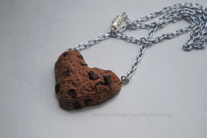 Cookie Heart Necklace