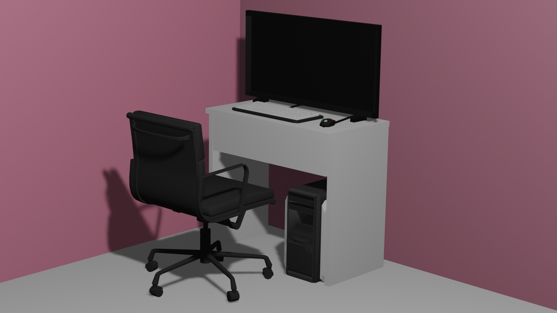 A simple gaming setup by mavispudo on DeviantArt