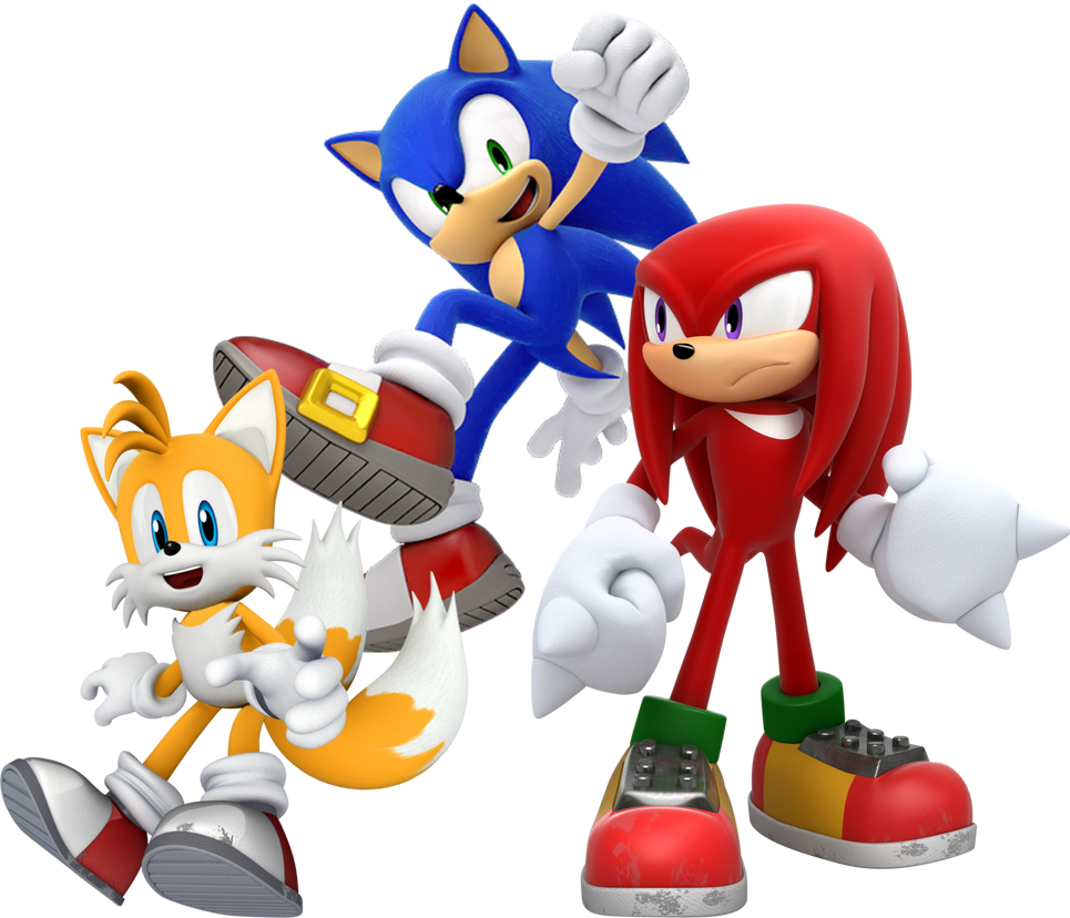 Sonic, Tails and Knuckles by Noe0123 on DeviantArt