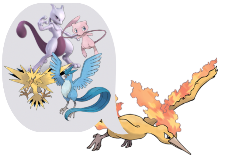 Leek Duck 🦆 on X: Mewtwo, Articuno, Zapdos, and Moltres return
