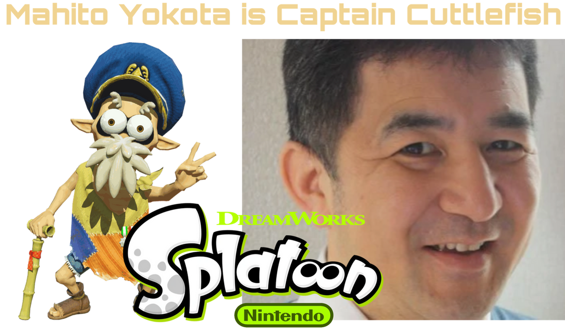 Cuttle Fish Splatoon Captain Cuttlefish of The Splatoon Movie by Noe0123 on DeviantArt