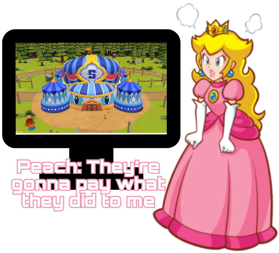 Peach Wadding Mad Peach is jealous and mad of the New Castle by Noe0123 on DeviantArt