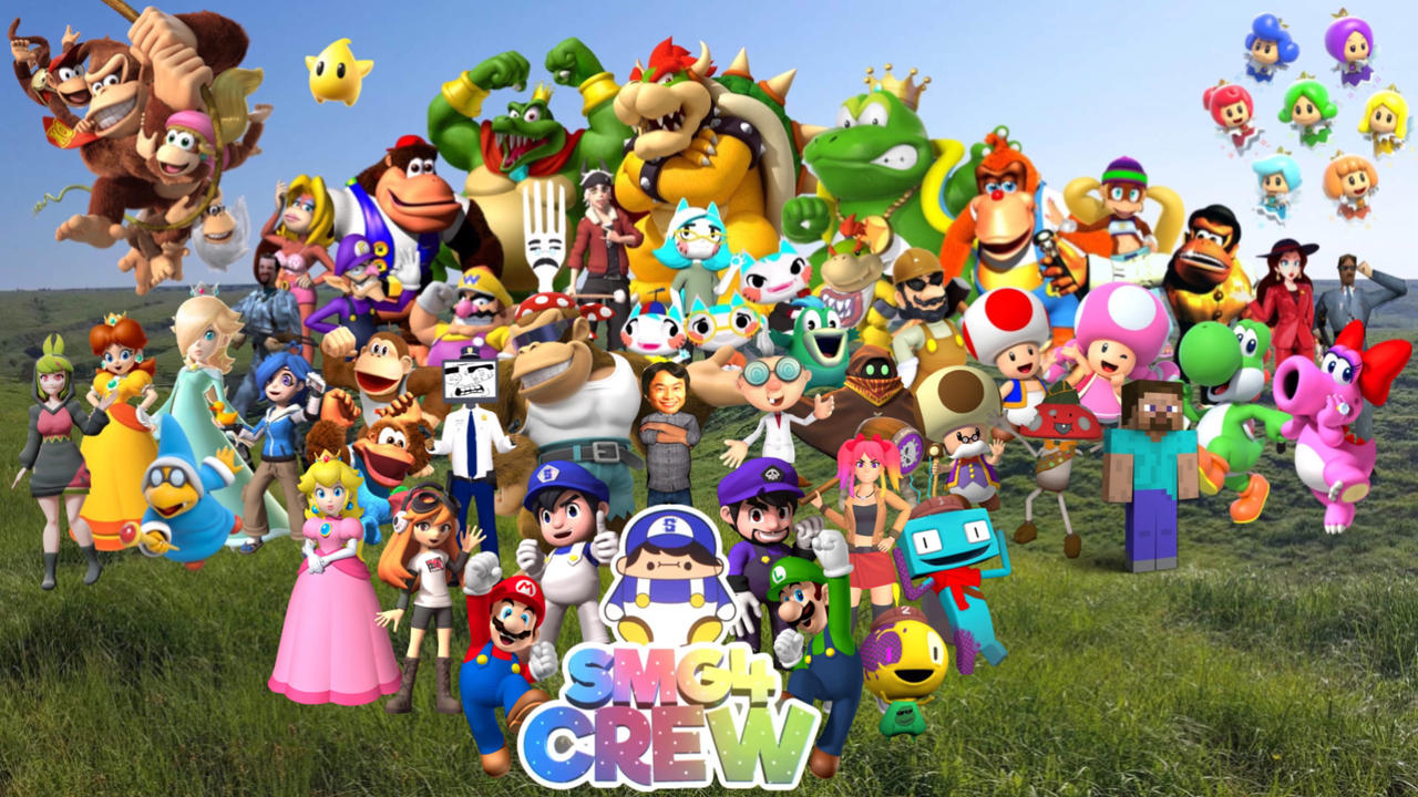 Super Mario and SMG4 Crew (For real this time) by Noe0123 on DeviantArt