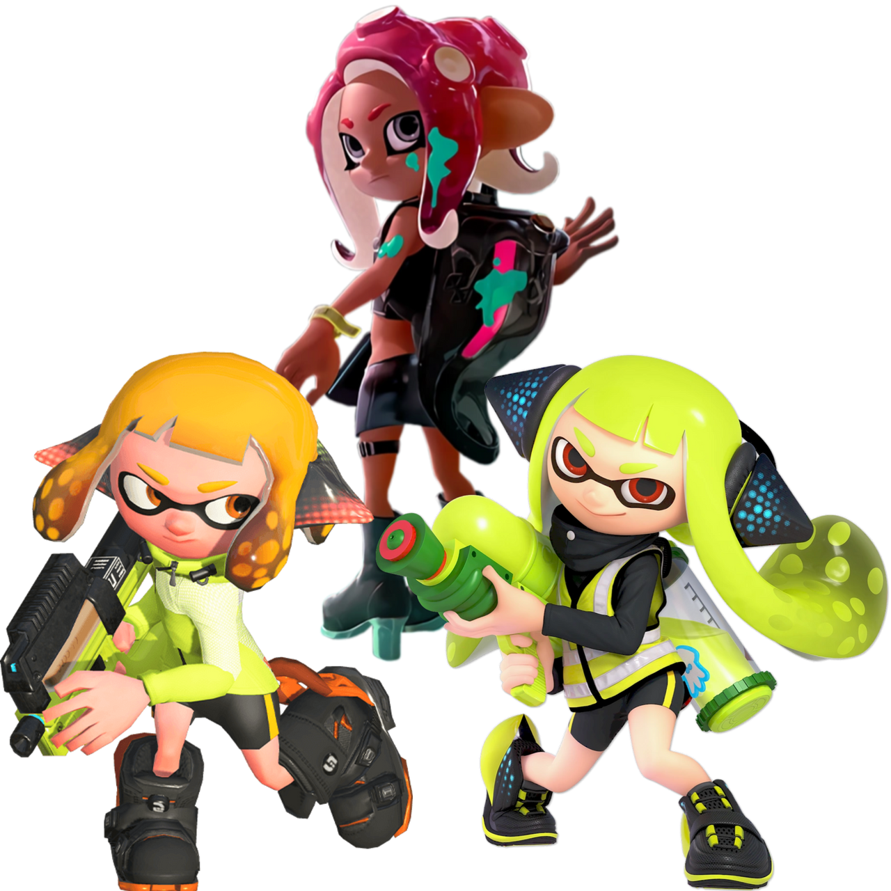 Splatoon Agent Animation The Agents of Splatoon by Noe0123 on DeviantArt