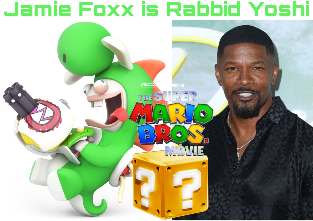 Rabbid Yoshi in The Super Mario Bros Movie by Noe0123 on DeviantArt