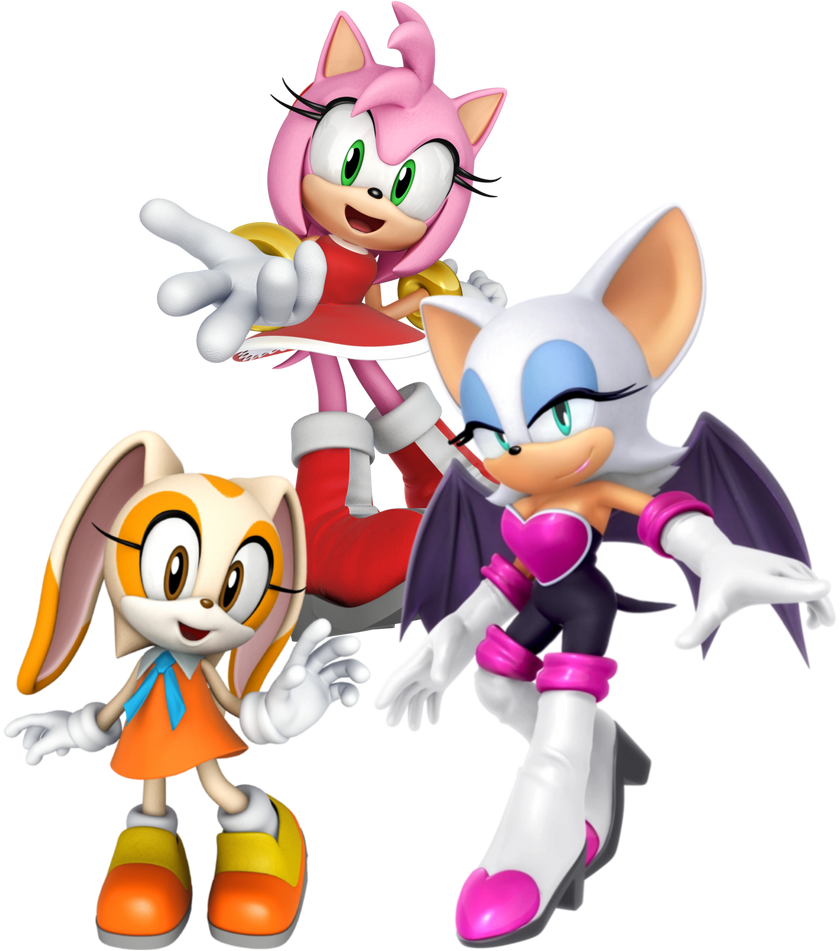Cream The Rabbit Rouge Amy, Cream and Rouge by Noe0123 on DeviantArt