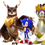 Sonic and his 2 Moms