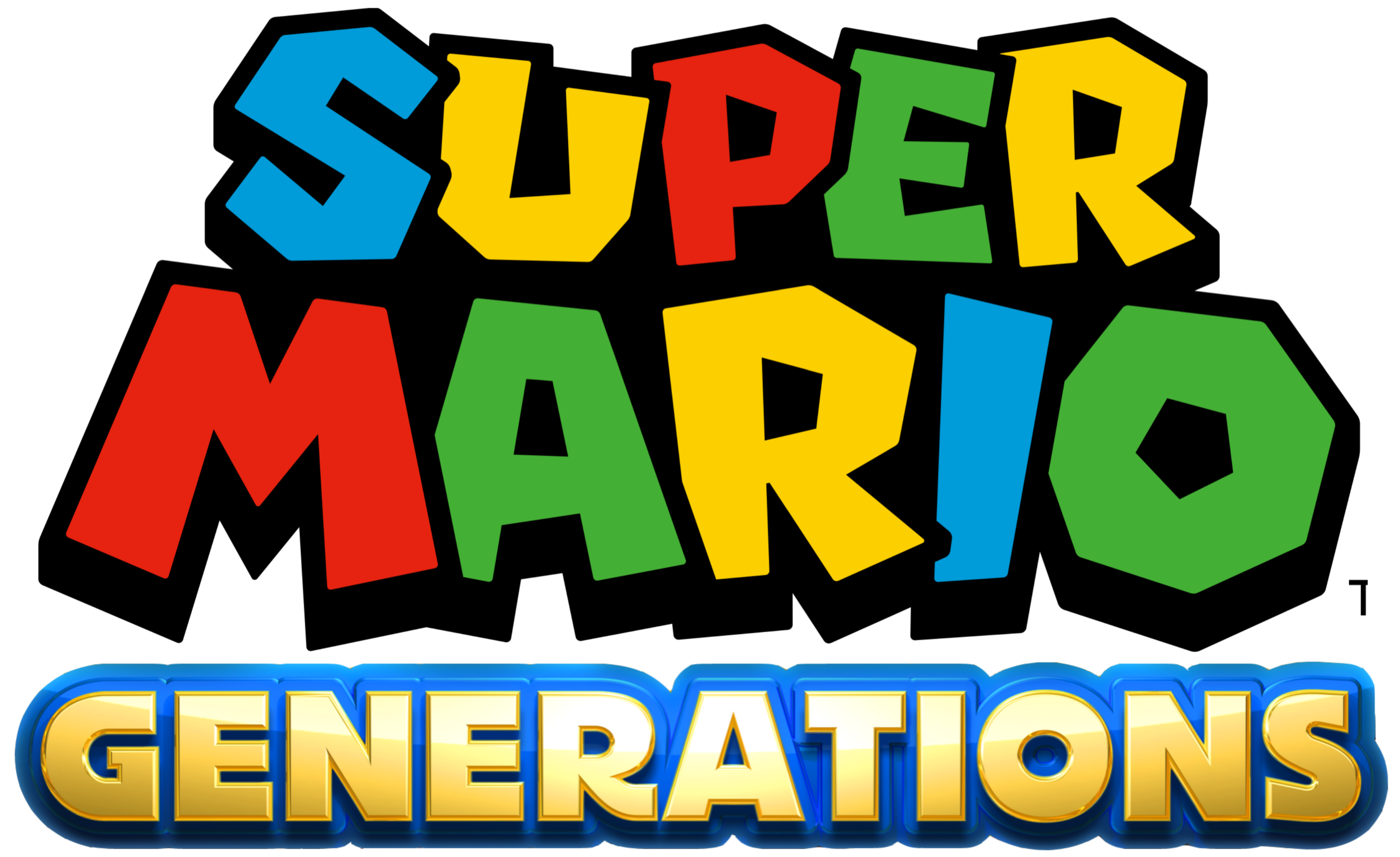 Mario Generations Super Mario Generations Logo by Noe0123 on DeviantArt