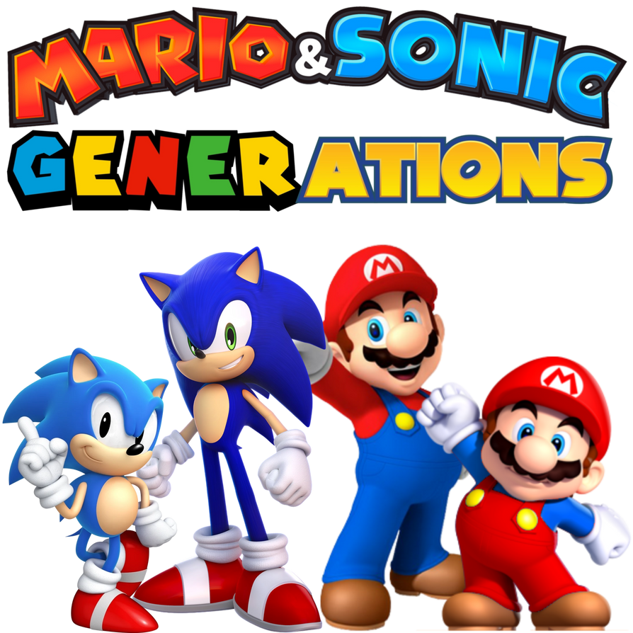 Mario Generations Mario and Sonic Generations by Noe0123 on DeviantArt