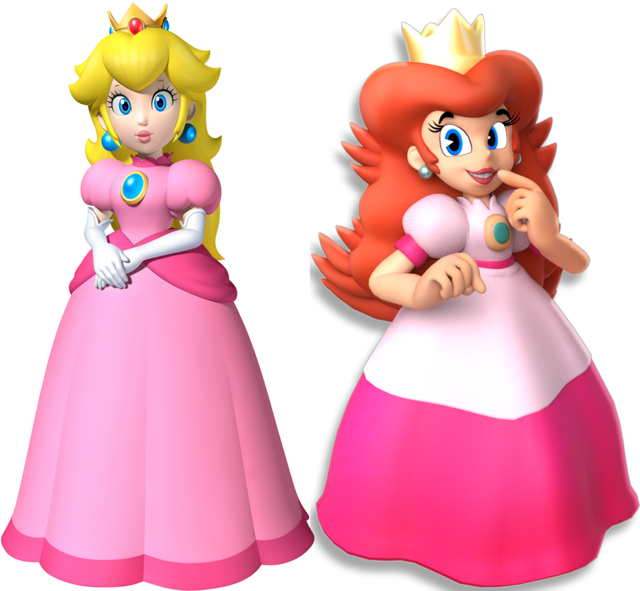 Princess 033 Princess Peach and Princess Toadstool by Noe0123 on DeviantArt
