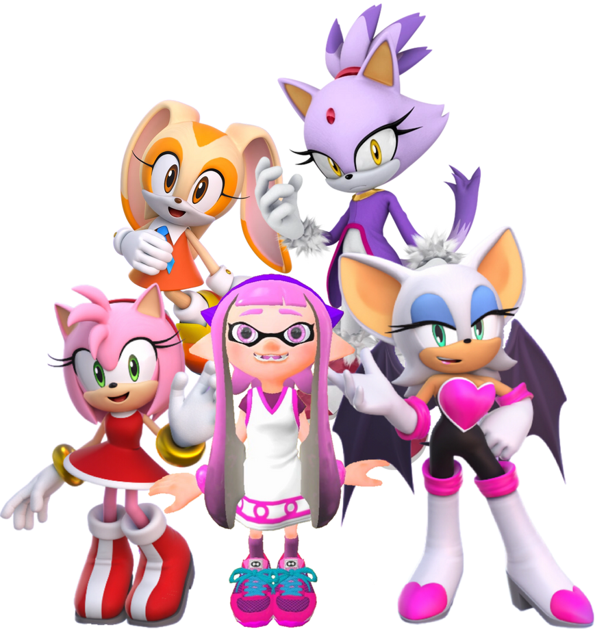 Emily and the Sonic Girls by Noe0123 on DeviantArt
